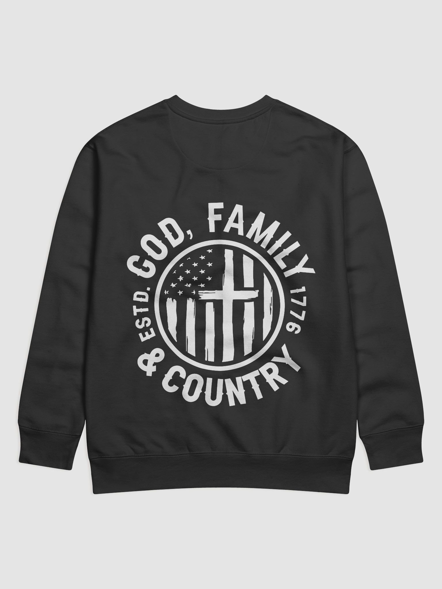 Men's 2nd Amendment Sweatshirt (Front & Back) product image (2)