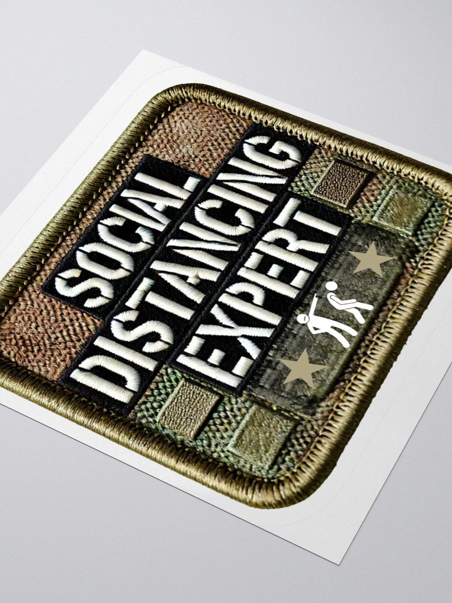Social Distancing Expert Sticker product image (6)
