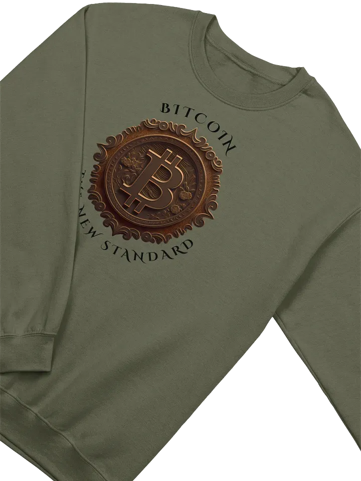 Bitcoin Ornamental Coin Sweatshirt product image (26)