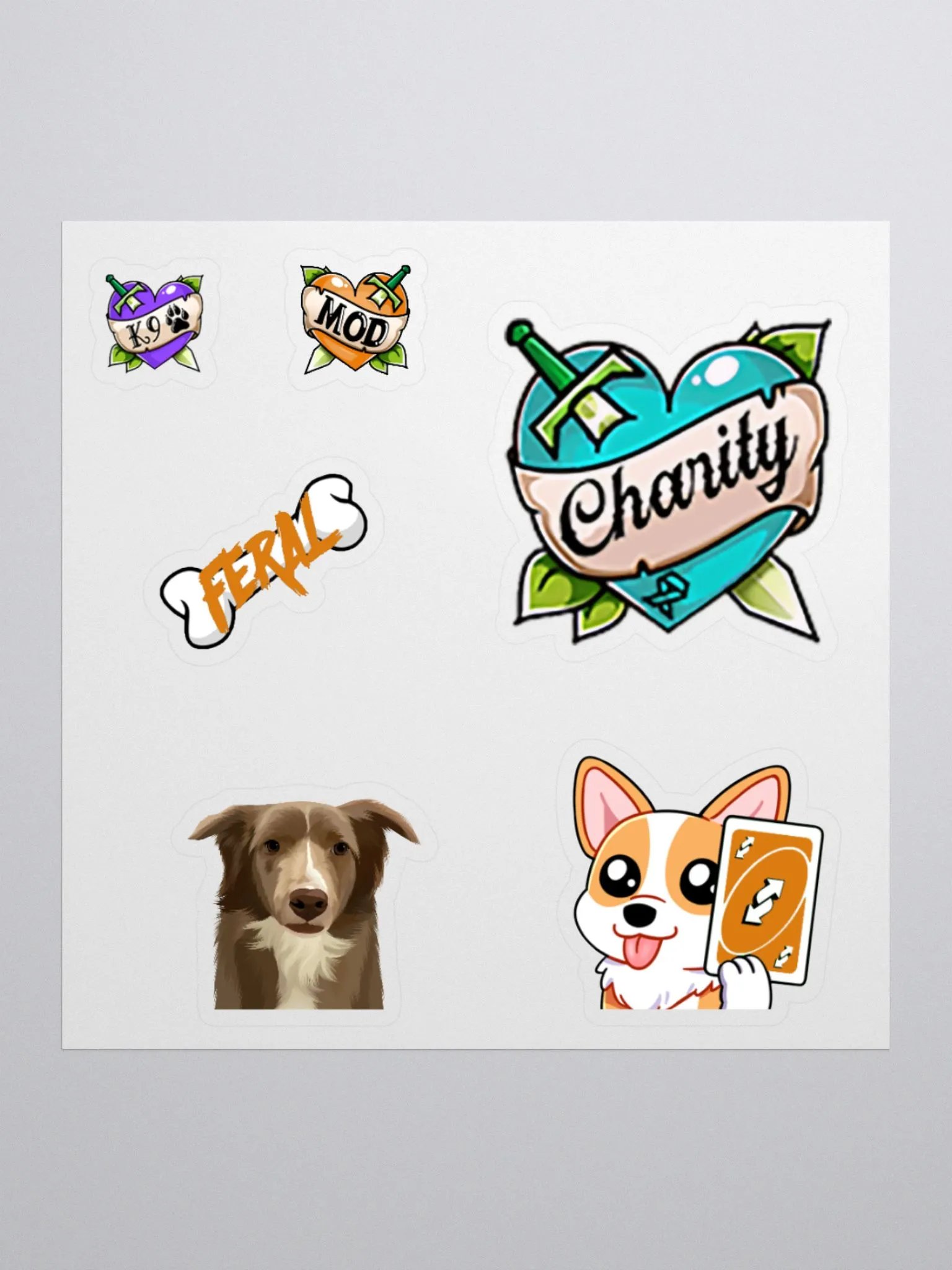 K9 Sticker Set 2 product image (1)
