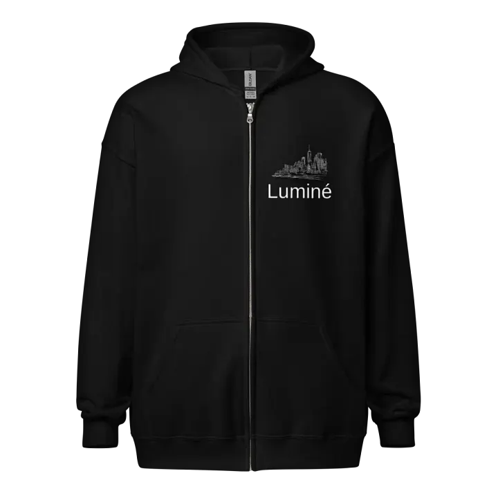 Luminé Dark Gildan Heavy Blend Zip Hoodie product image (1)