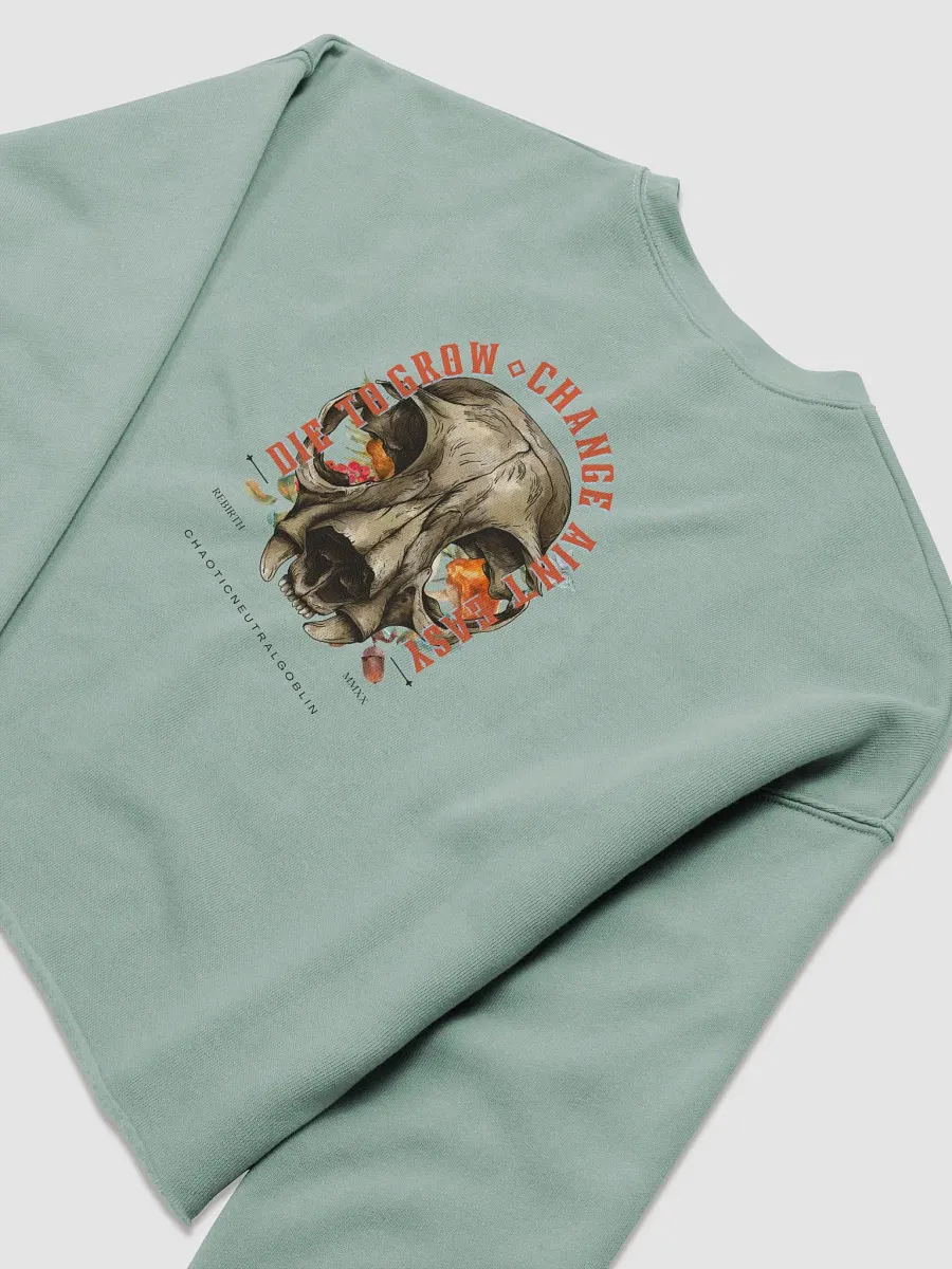 Rebirth Cropped Sweat (Blush Script) product image (16)
