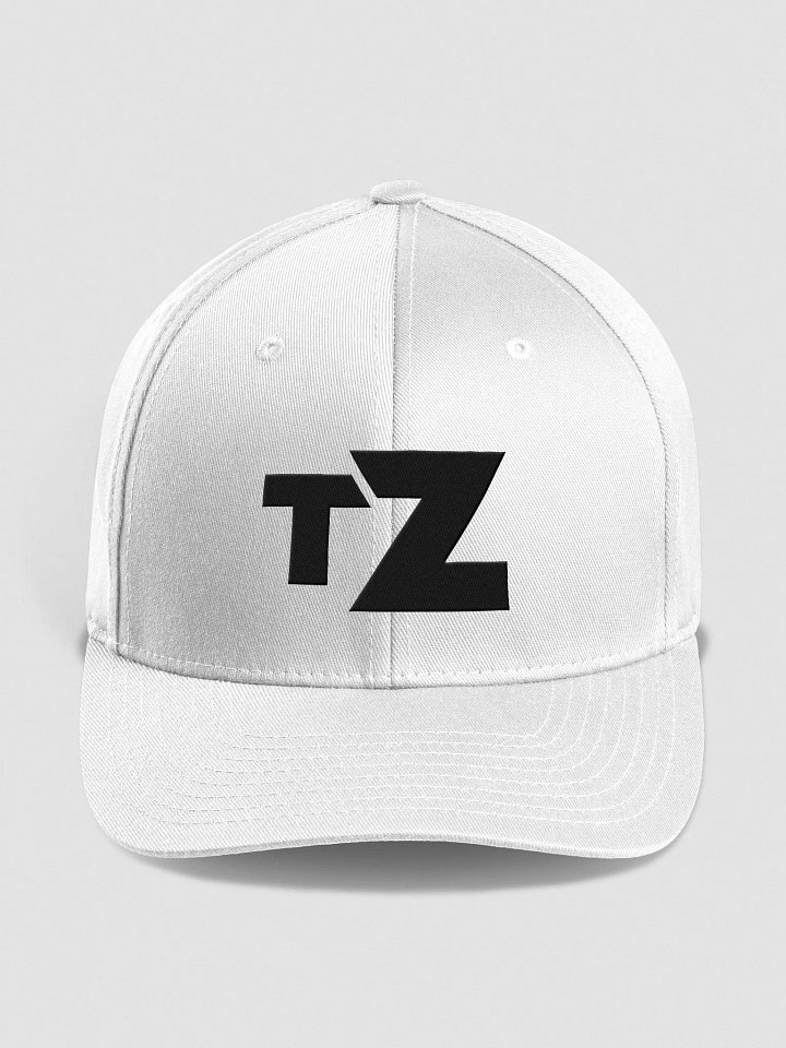 Team Zok Black on White Flexfit Stretch Cap product image (1)