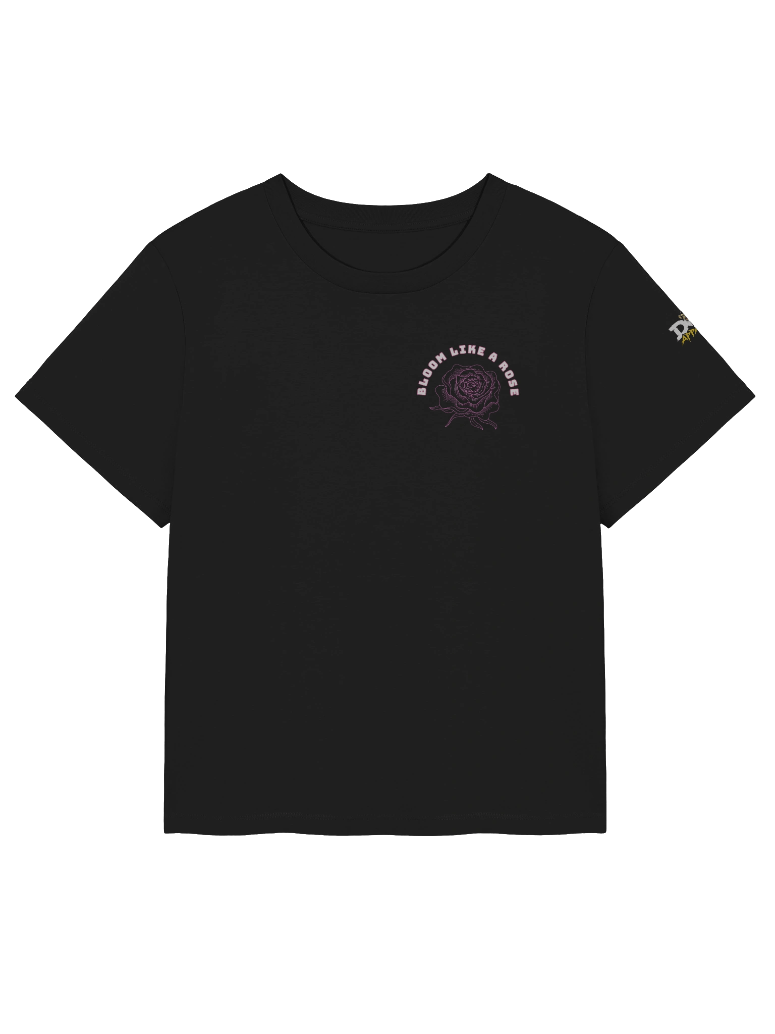 Rose Bloom Organic T-Shirt product image (2)