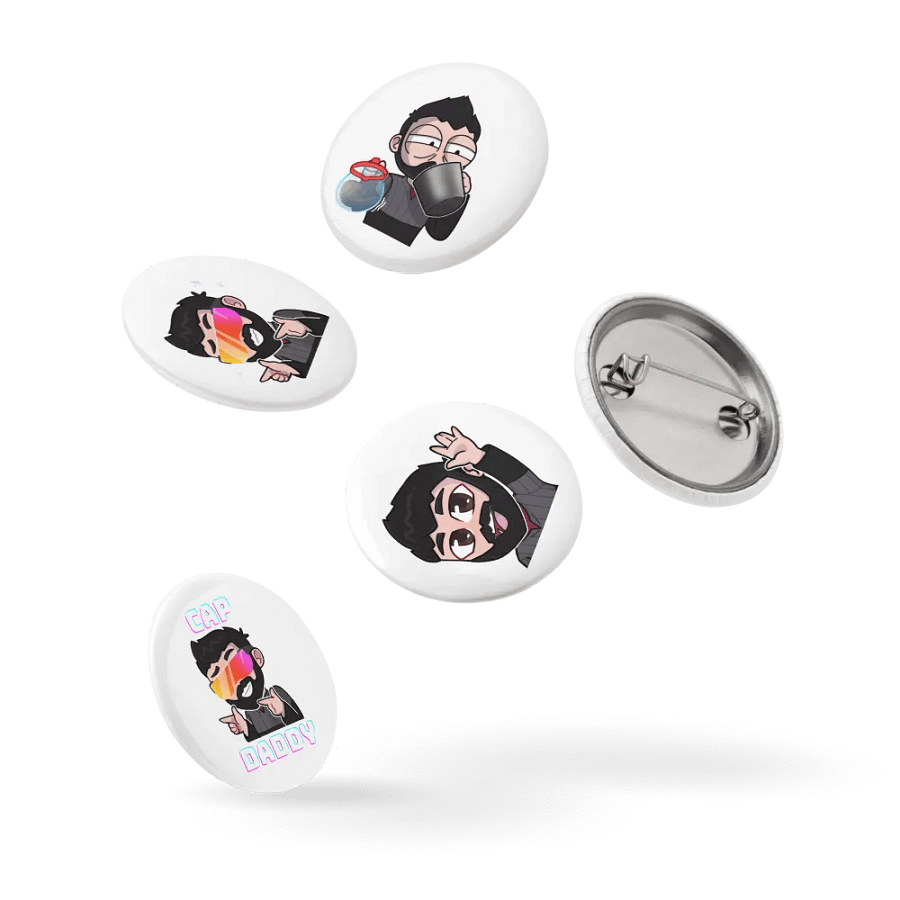 Captain Jim's Pin Button Set product image (9)