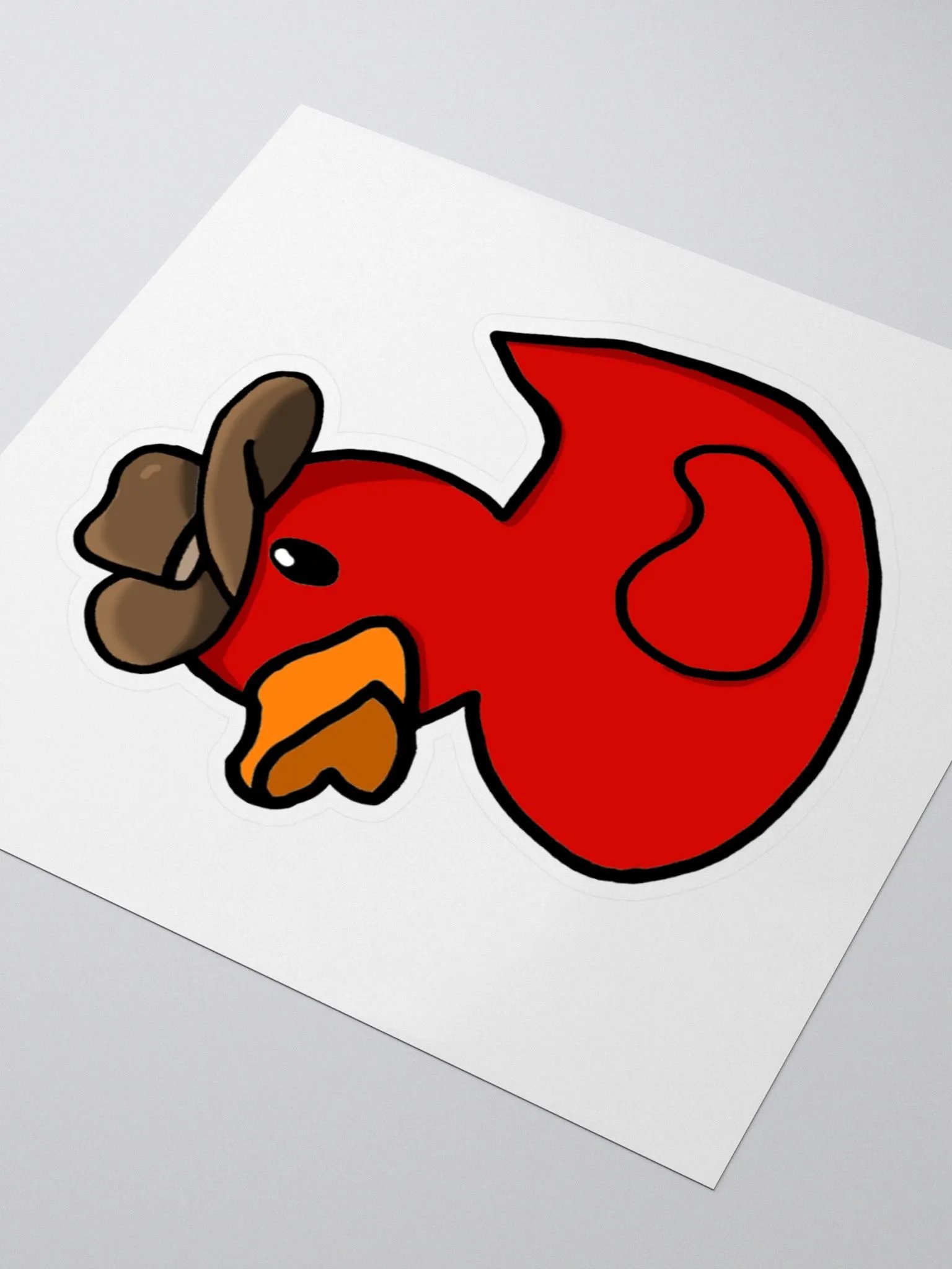 Cowboy Duck Sticker product image (3)
