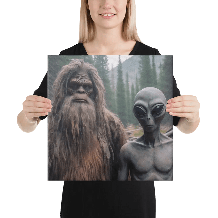 Besties Canvas Print 16