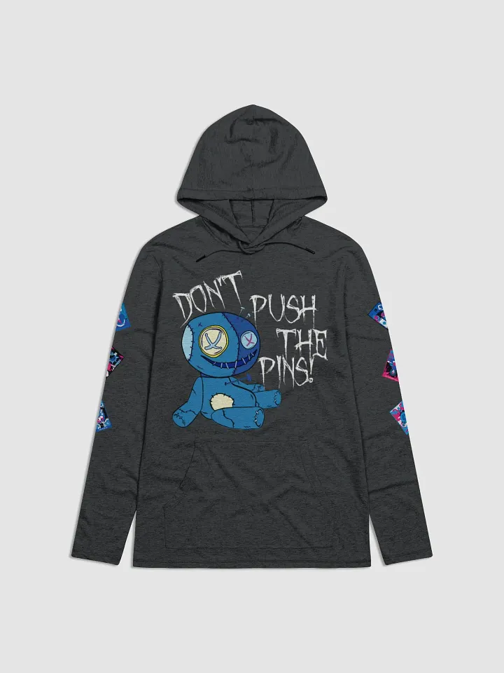 Dont push the pins light weight hoodie product image (2)