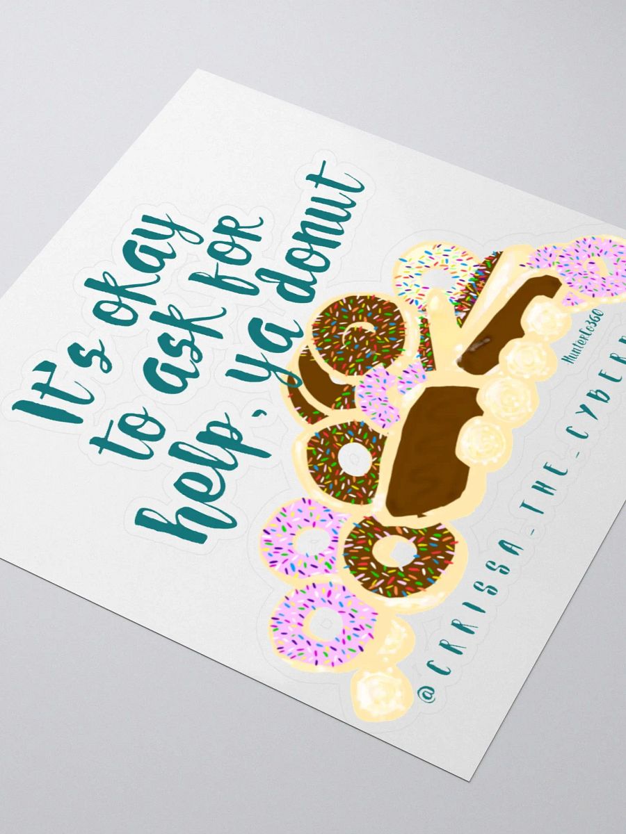 Crrissa - Donut - Sticker product image (3)