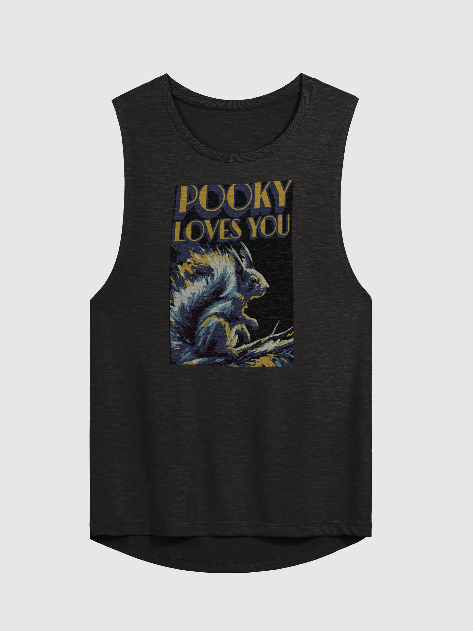 Pooky Loves You Flowy Muscle Tank product image (1)