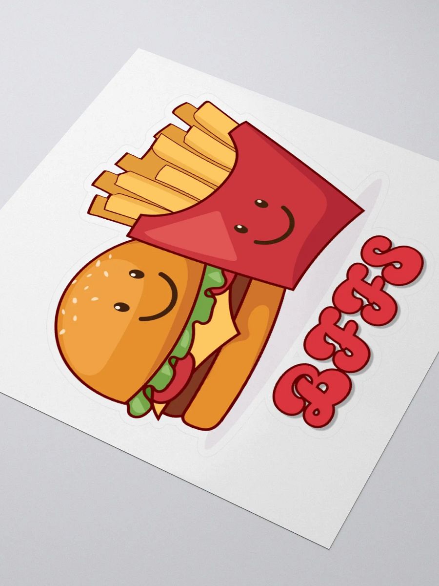Burger and Fries BFFs Sticker Set product image (3)