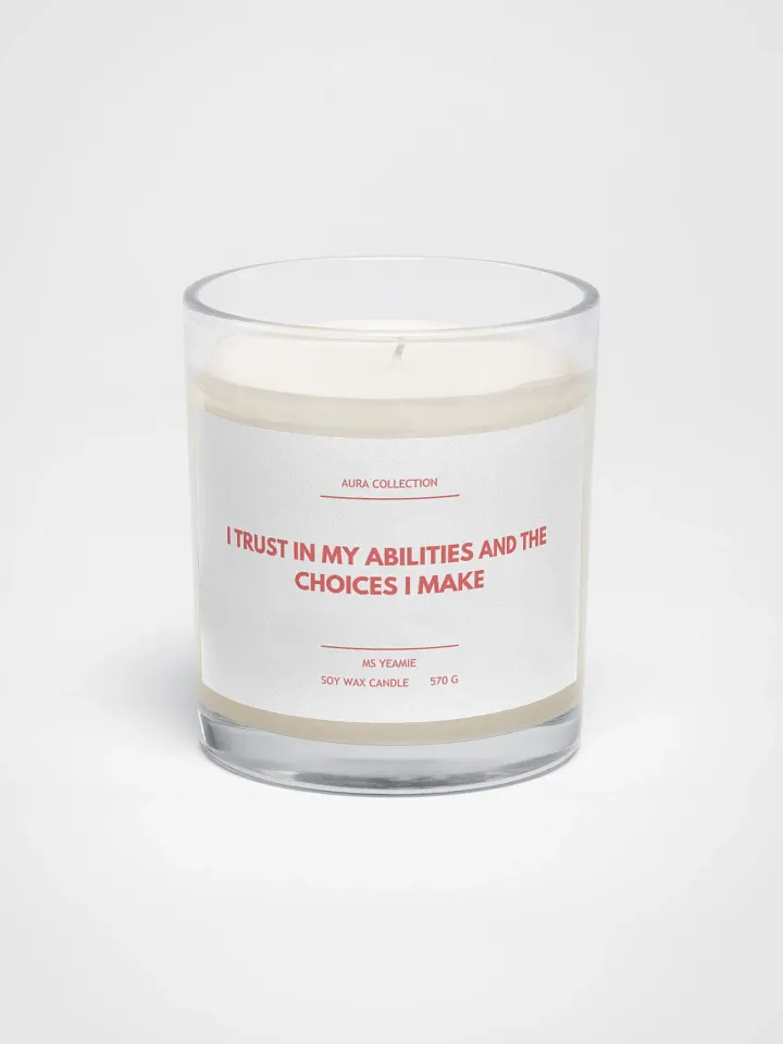 AURA COLLECTION Soy Wax Candle: Trust Your Abilities product image (1)
