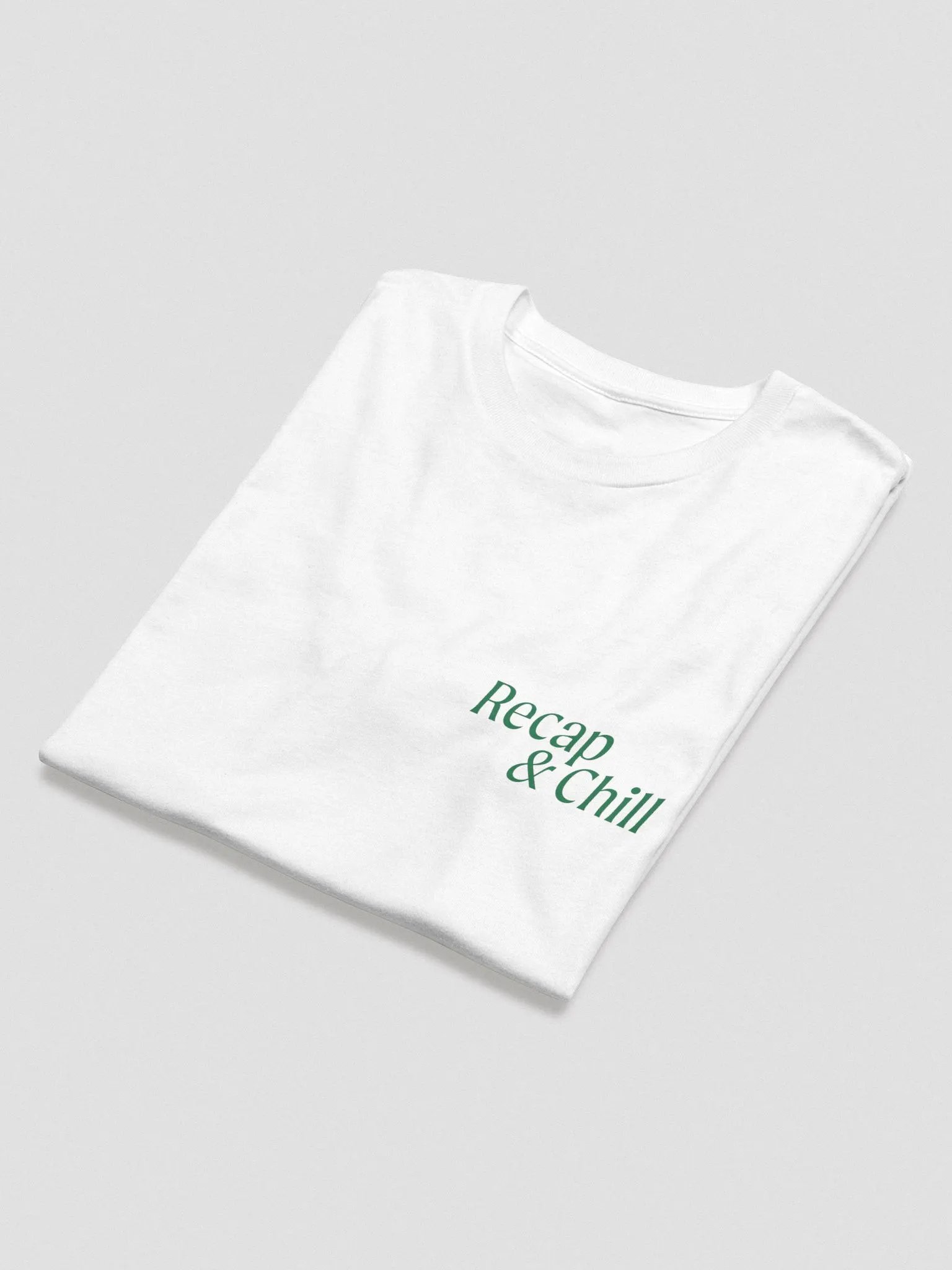 Recap and Chill (White Shirt) product image (3)