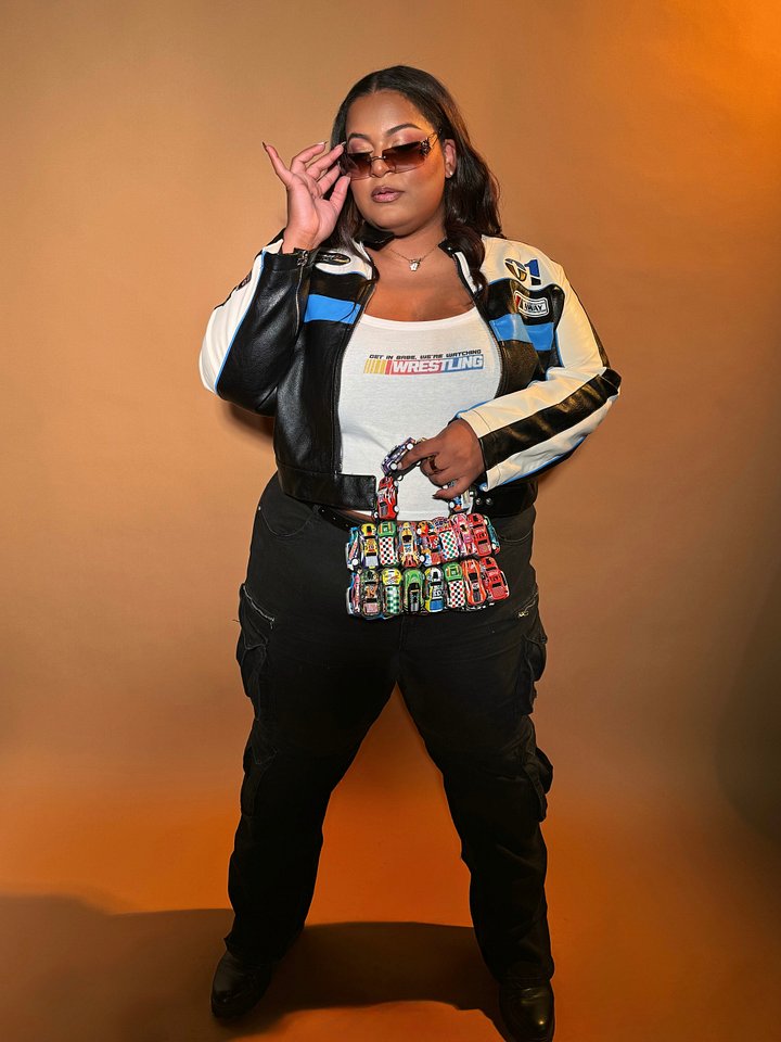 Trackside Baddie Micro-Rib Tank Top product image (2)