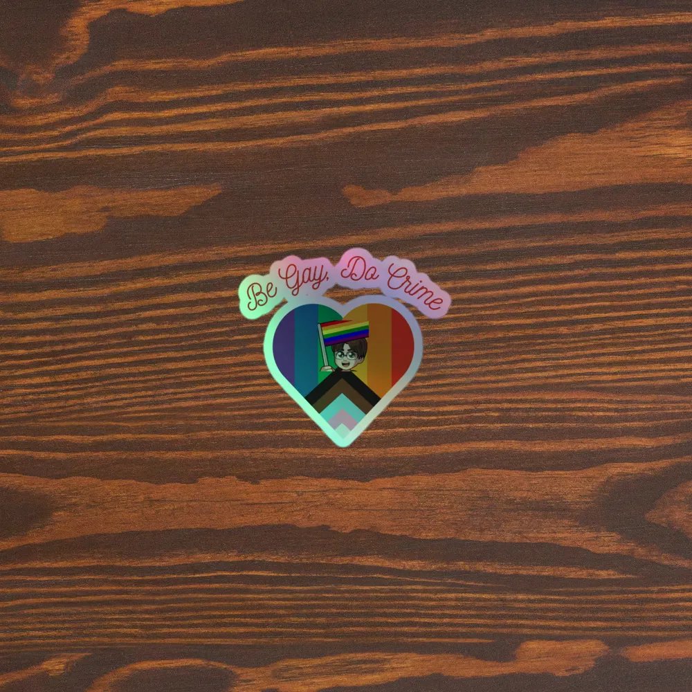 Be Gay, Do Crime Sticker product image (3)