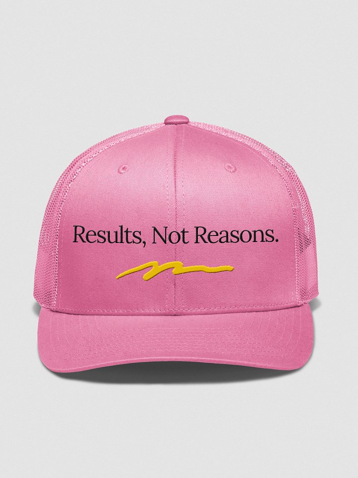 Results Not Reasons Trucker Hat product image (1)