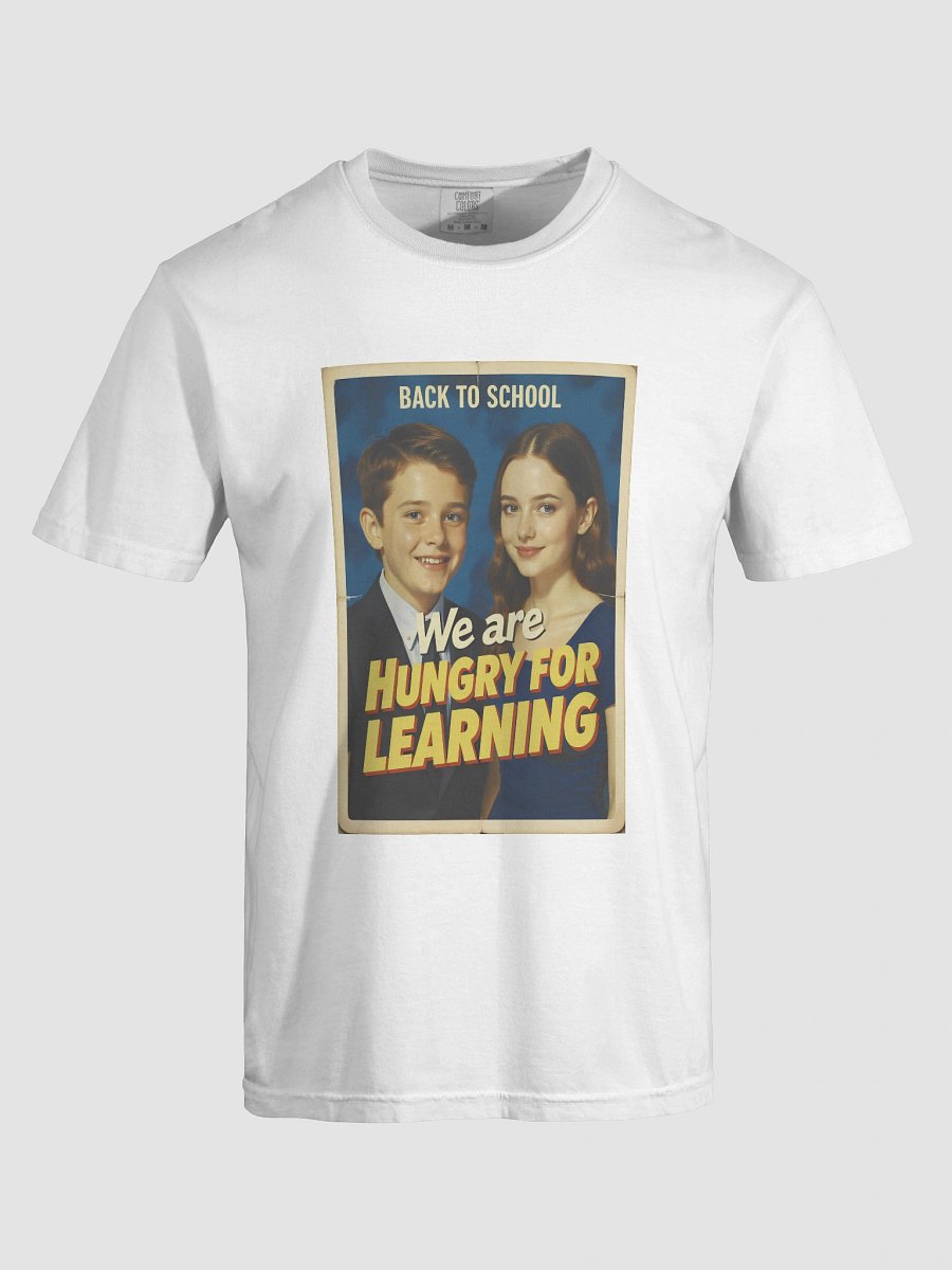 Hungry for Knowledge Retro T-Shirt product image (5)