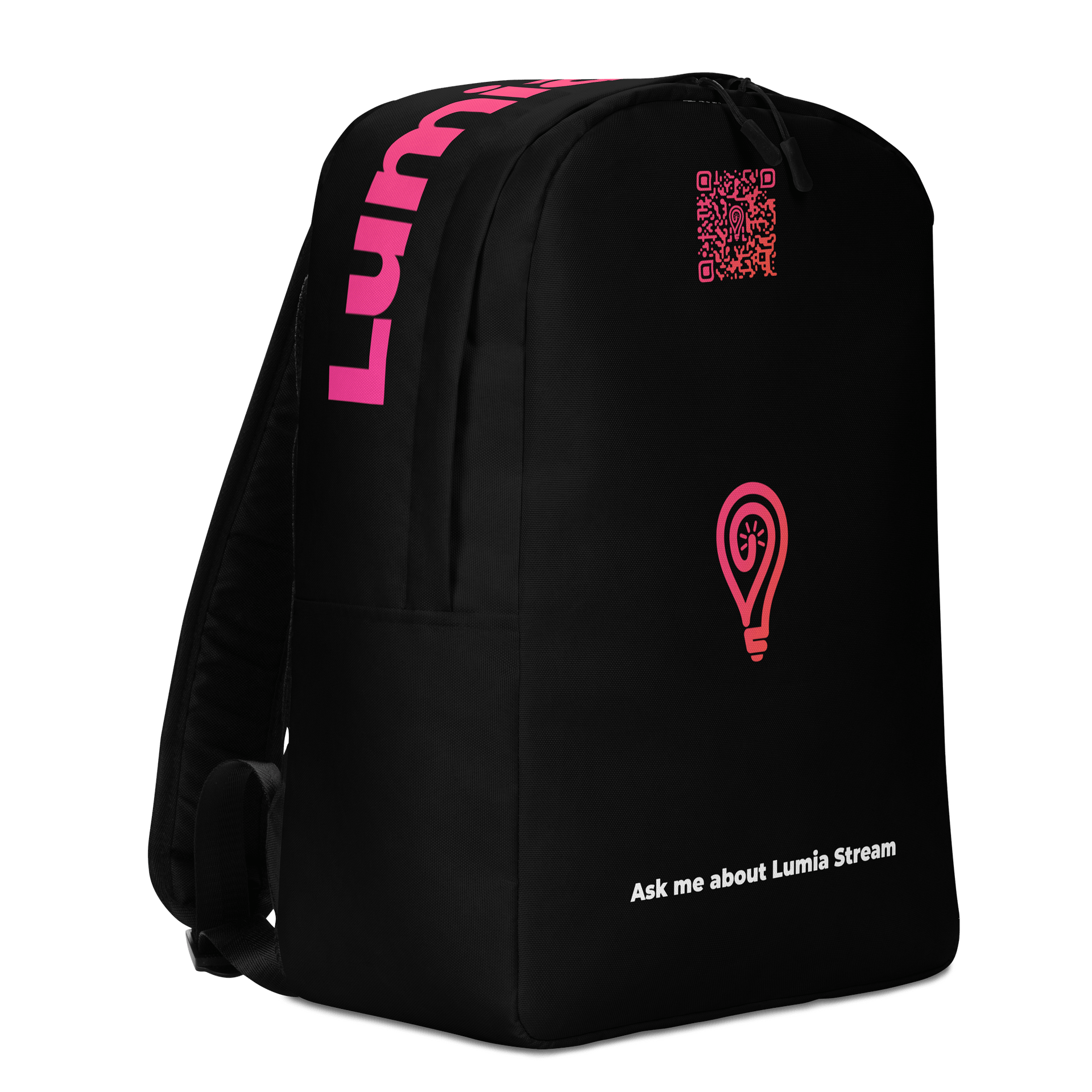 Ask me about Lumia Stream colored QR code Backpack product image (3)