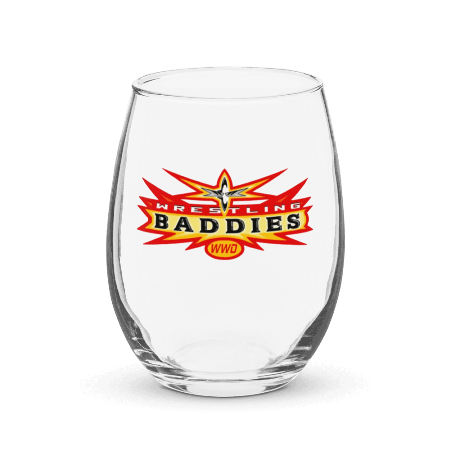 Wrestling Baddies Meet Nitro Wine Glass product image (1)