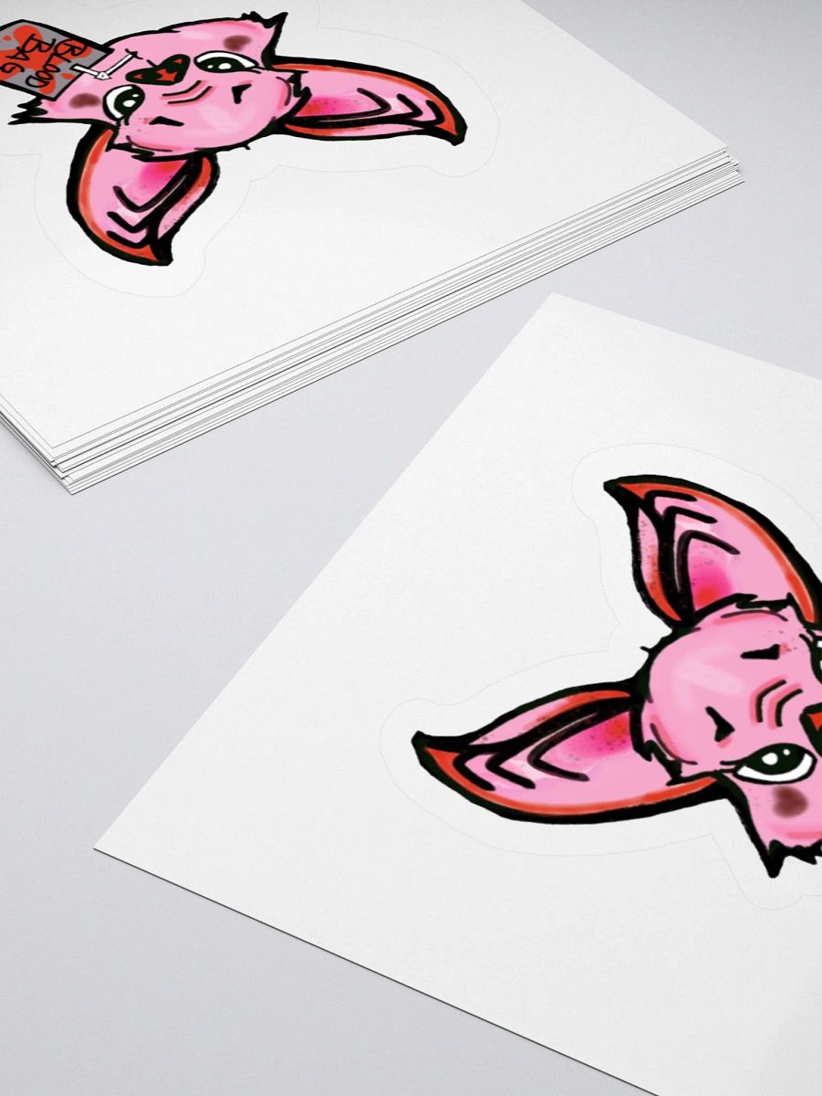 Blood Bag Bat Kiss Cut Stickers product image (4)