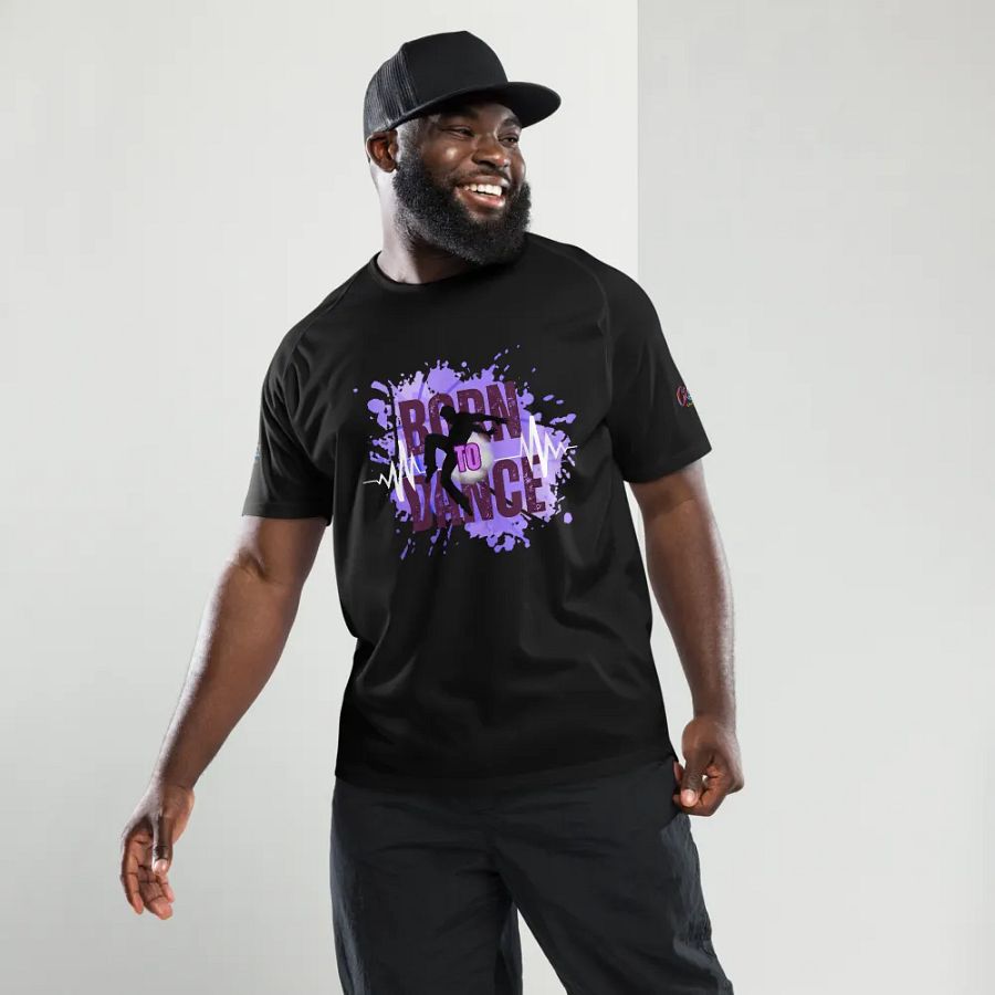 Born to Dance His Silhouette Sports Jersey product image (13)