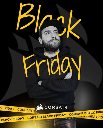 A #blackfriday está aqui meus amigos! E a @corsairportugal tem uns deals MUITO interessantes. Até mesmo em cadeiras! Aproveit...