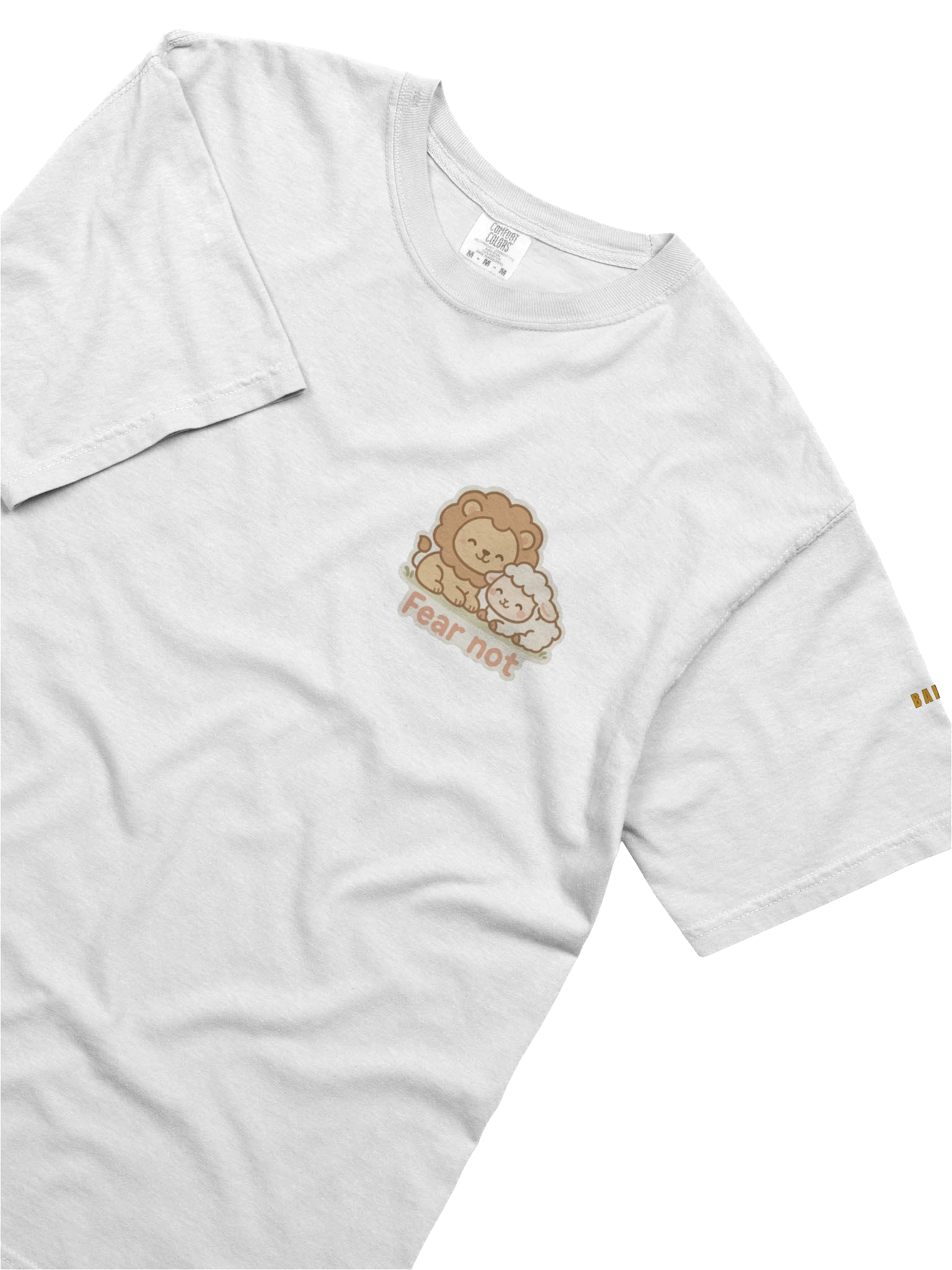 Fear Not Lion and Sheep T-Shirt product image (5)