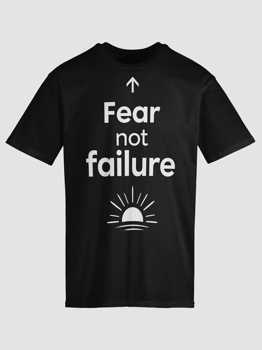 Fear Not Failure  – The Chris Pratt Inspired T-Shirt That Will Empower You to Embrace Courage and Transform Your Life product image (3)