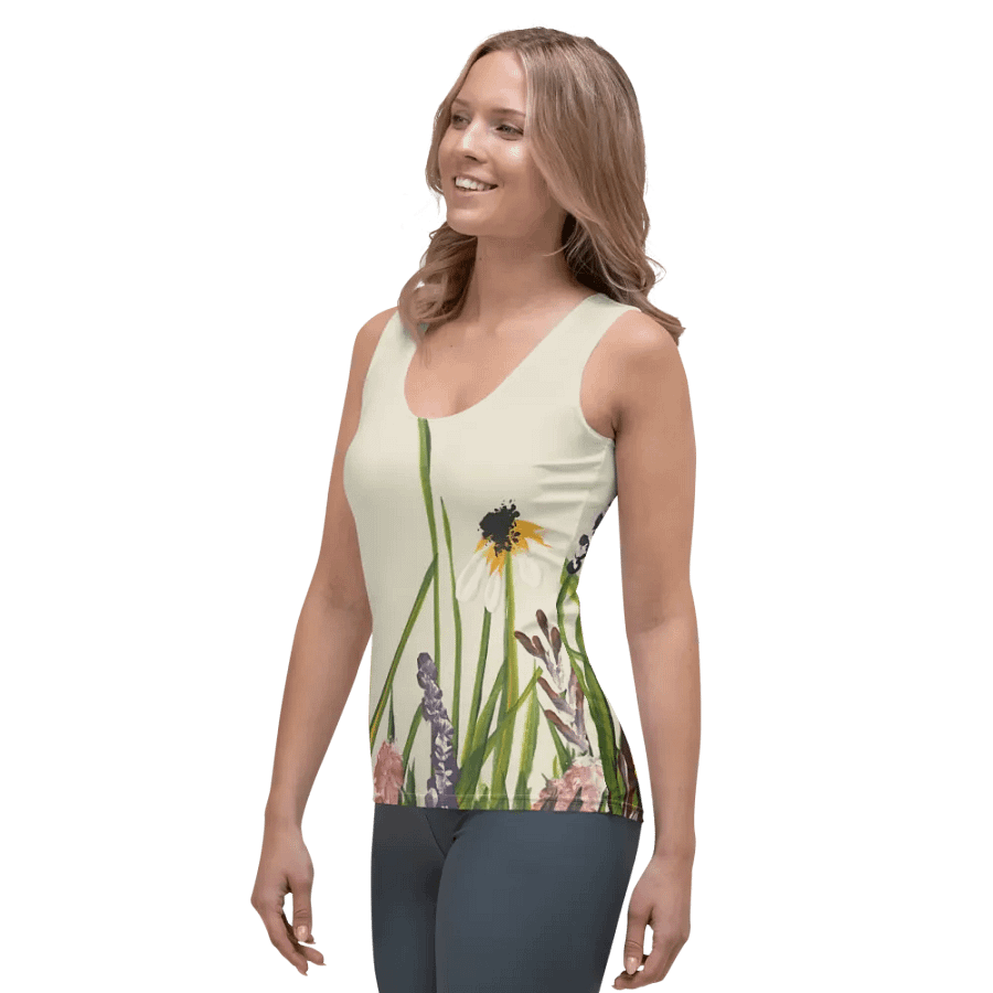 Wildflower Whimsy Women's Tank Top product image (3)