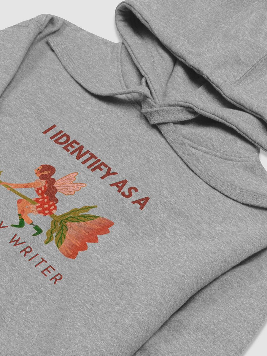 I Identify as a Fantasy Writer Carbon Grey Unisex Hoodie product image (3)