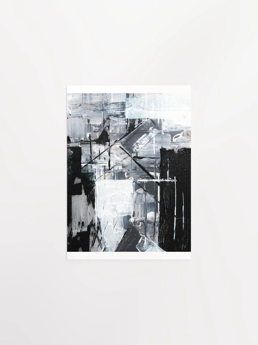 Monochrome Abstraction Poster product image (1)