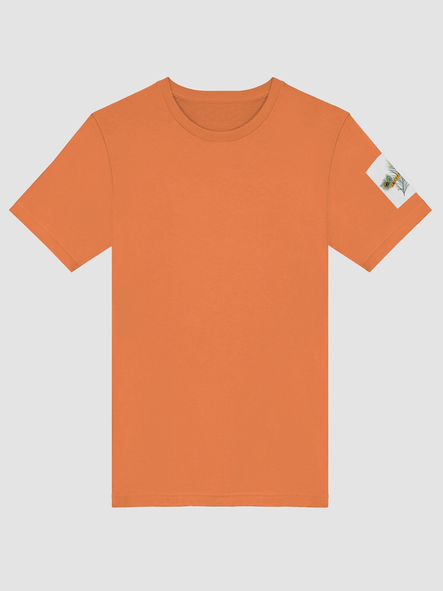 Peacock Serenade Wooden Flute T-shirt product image (10)