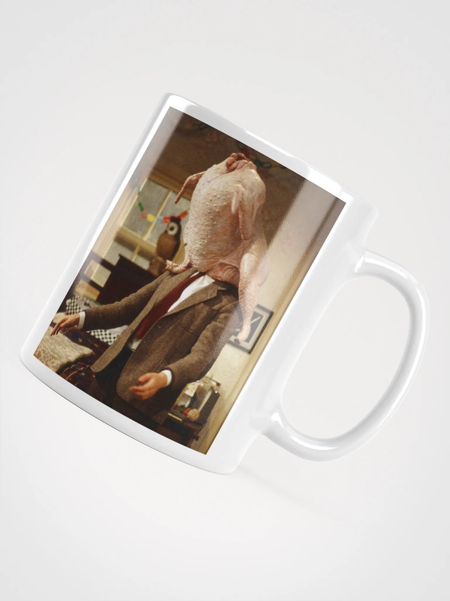 Turkey Head Xmas 'Merry Beanmas' mug product image (4)