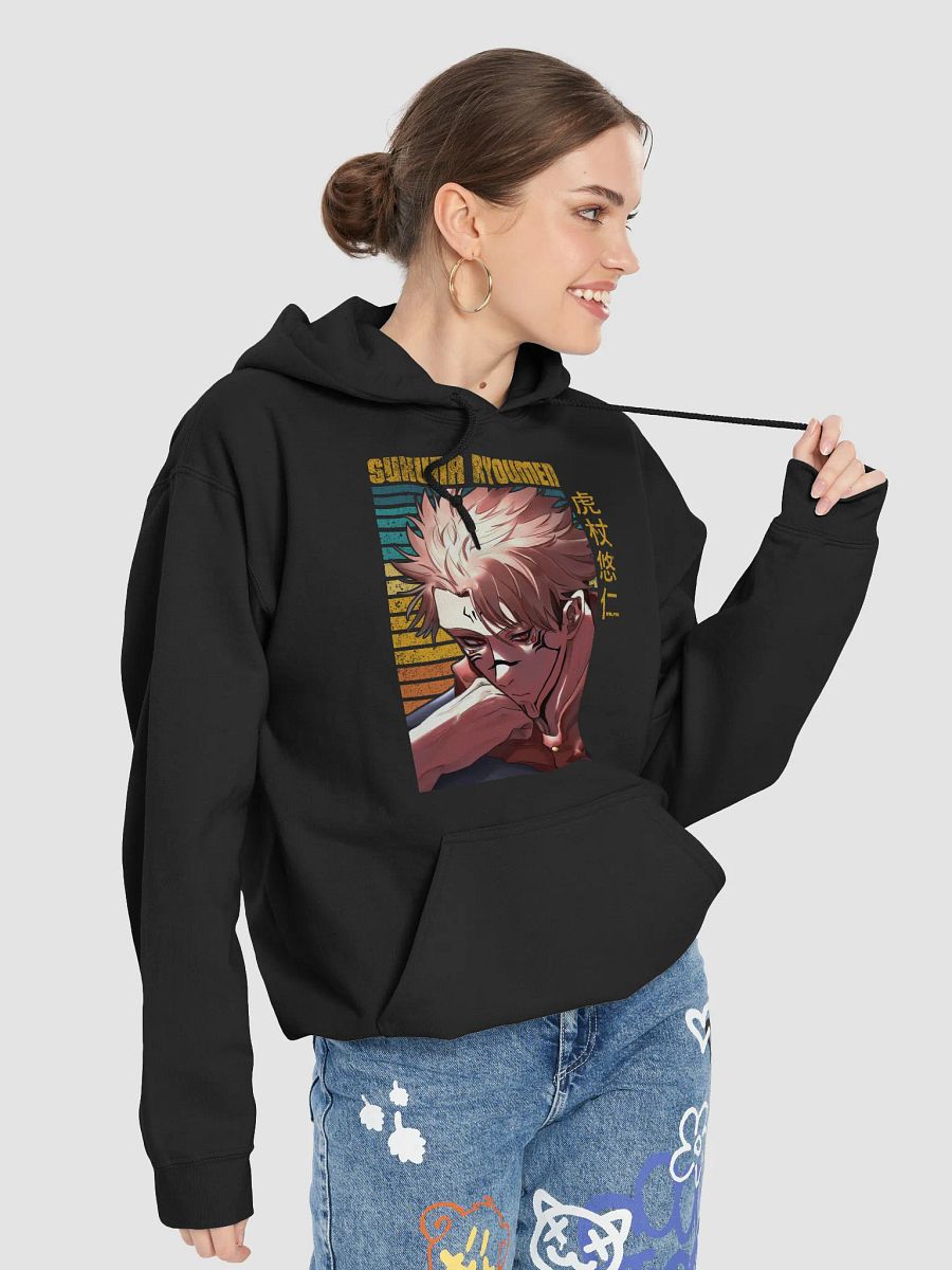 Jujutsu Kaisen Ryomen Sukuna Reflective Pose Sweatshirt – Gildan Midweight product image (4)