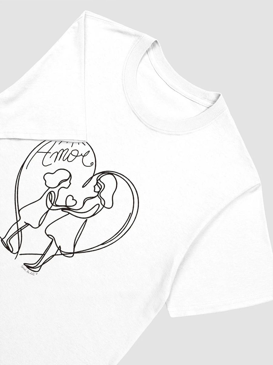 Amo Você - Camiseta de Malha Soft Unissex Adulto - Fabi & Lelê product image (3)