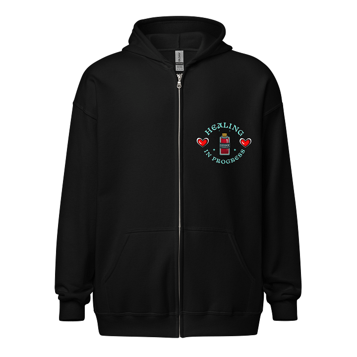 Healing In Progress Gildan Unisex Heavy Blend Zip Hoodie product image (1)