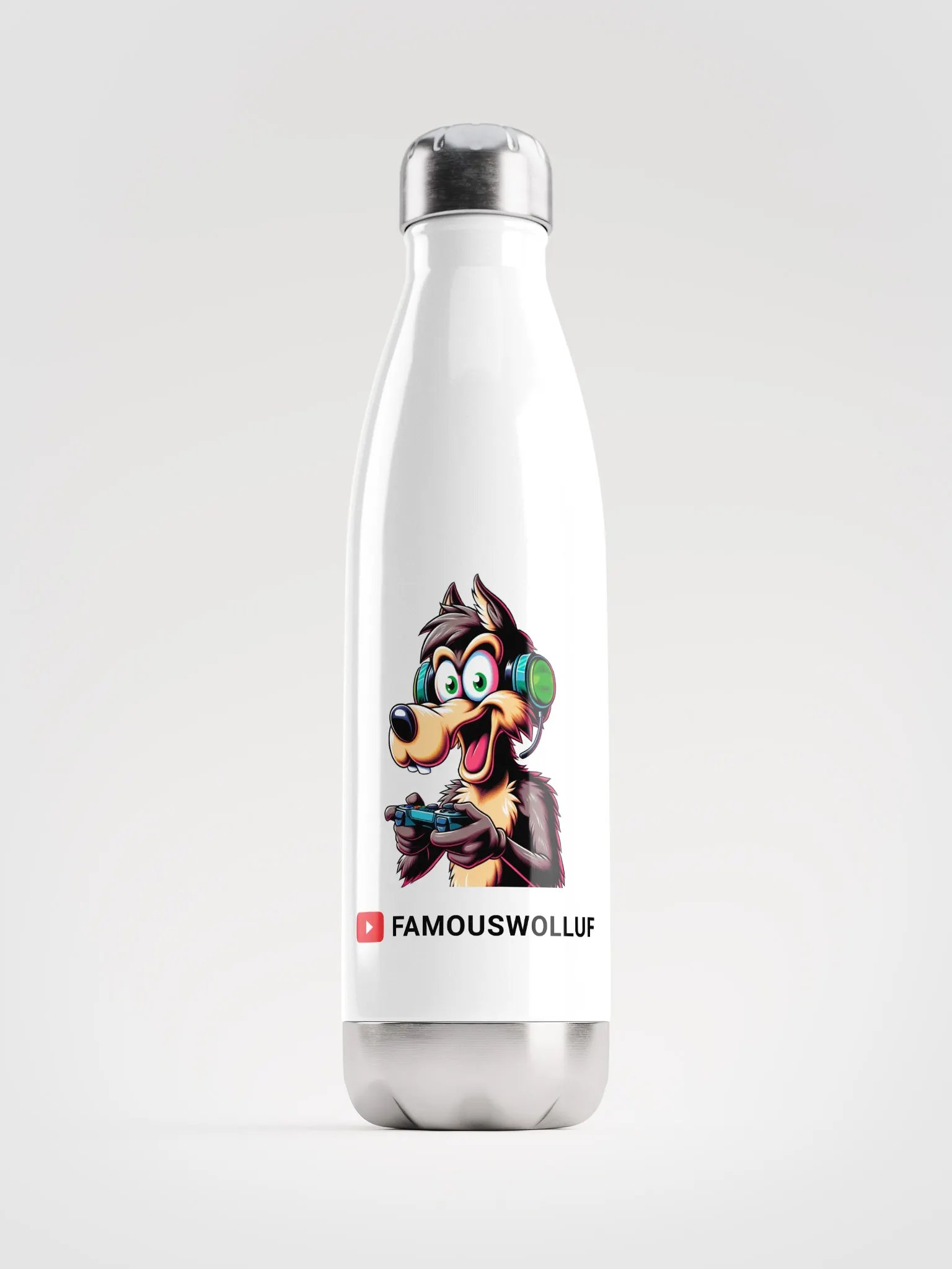 FamousWolluf Water Bottle product image (1)