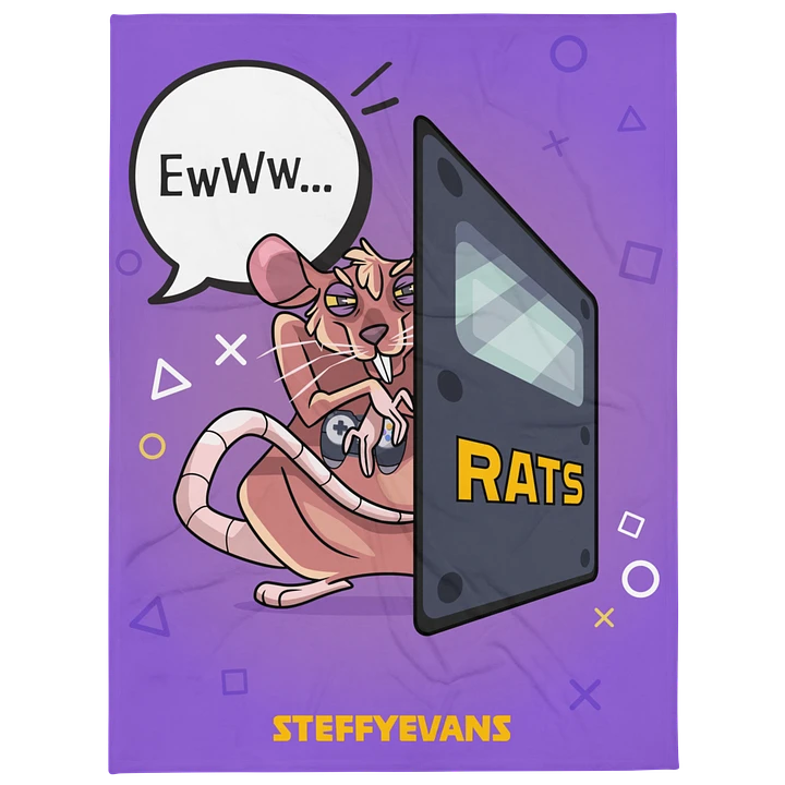 Ewww RATS | Blanket product image (1)