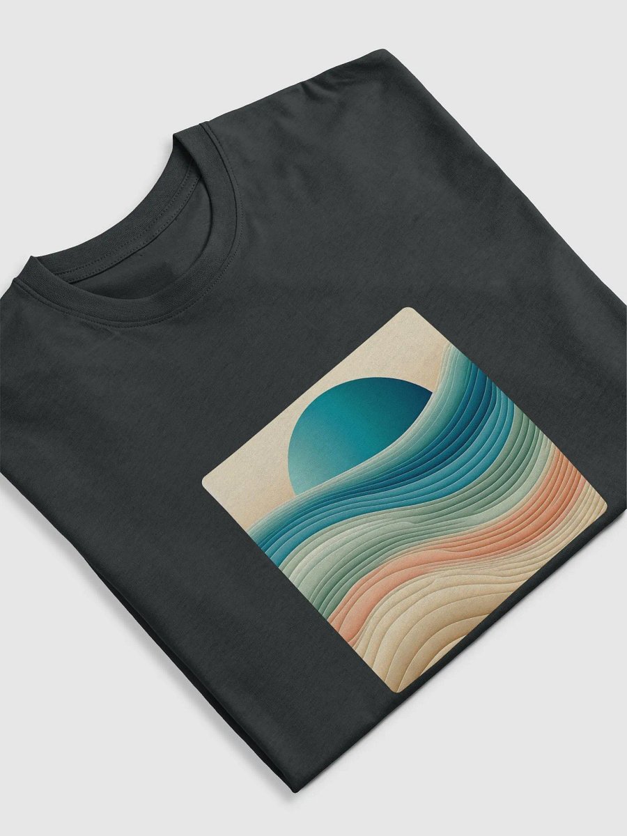 Celestial Waves Men's Premium Tee | AI Design abstract fluid product image (5)