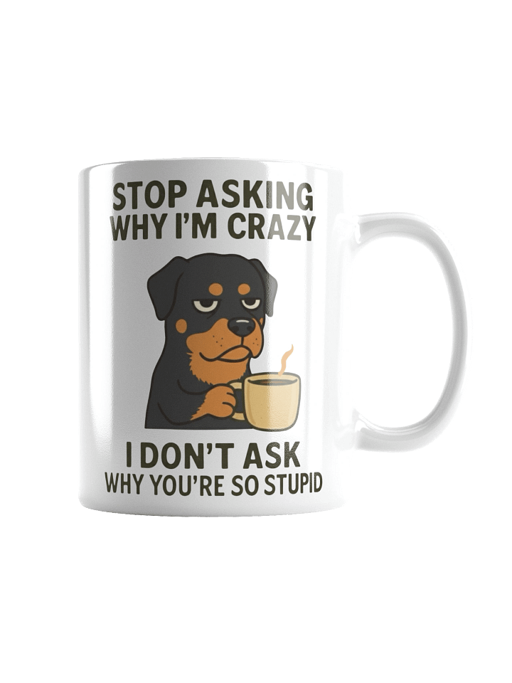 Crazy Rottweiler Mug product image (4)