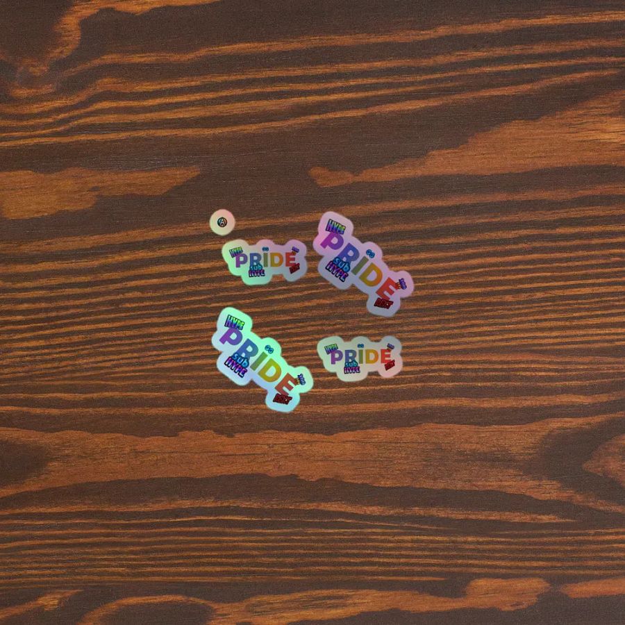 Pride Holographic Sticker Sheet product image (5)