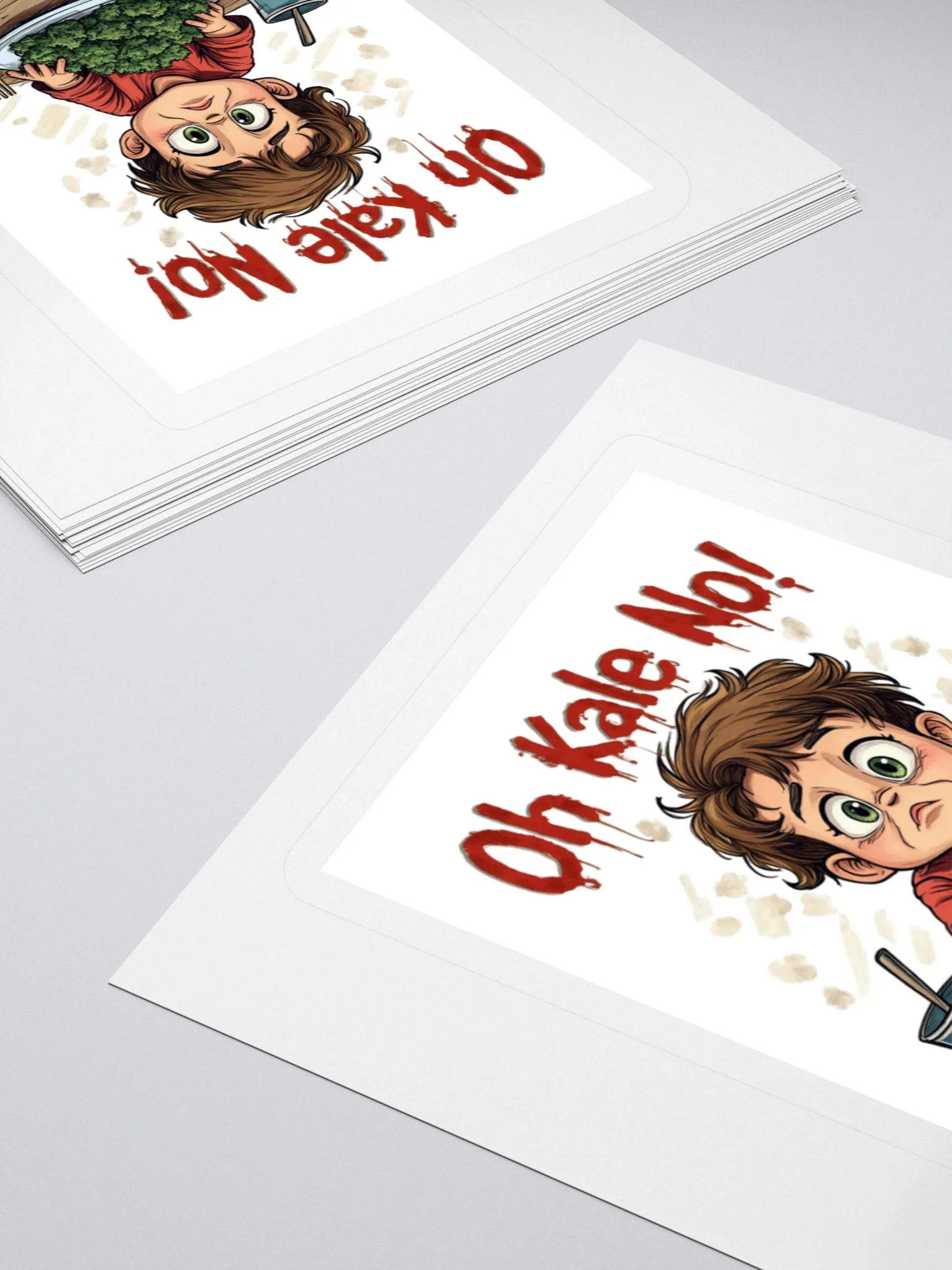Oh Kale No! Sticker Pack product image (11)