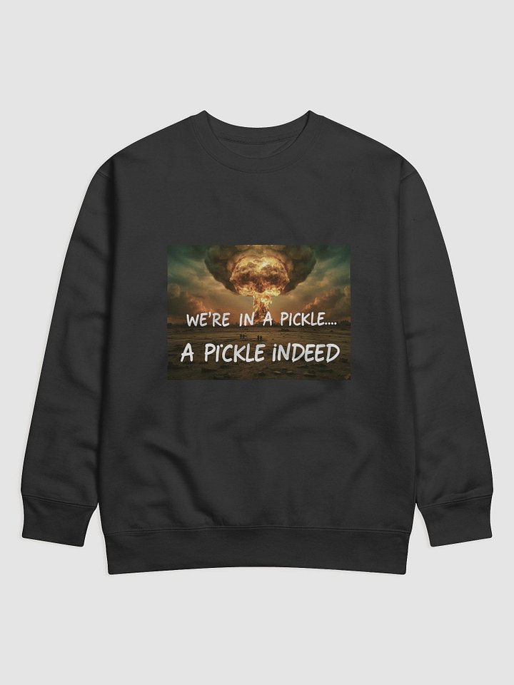 Pickle in a Mushroom Cloud Sweatshirt product image (1)