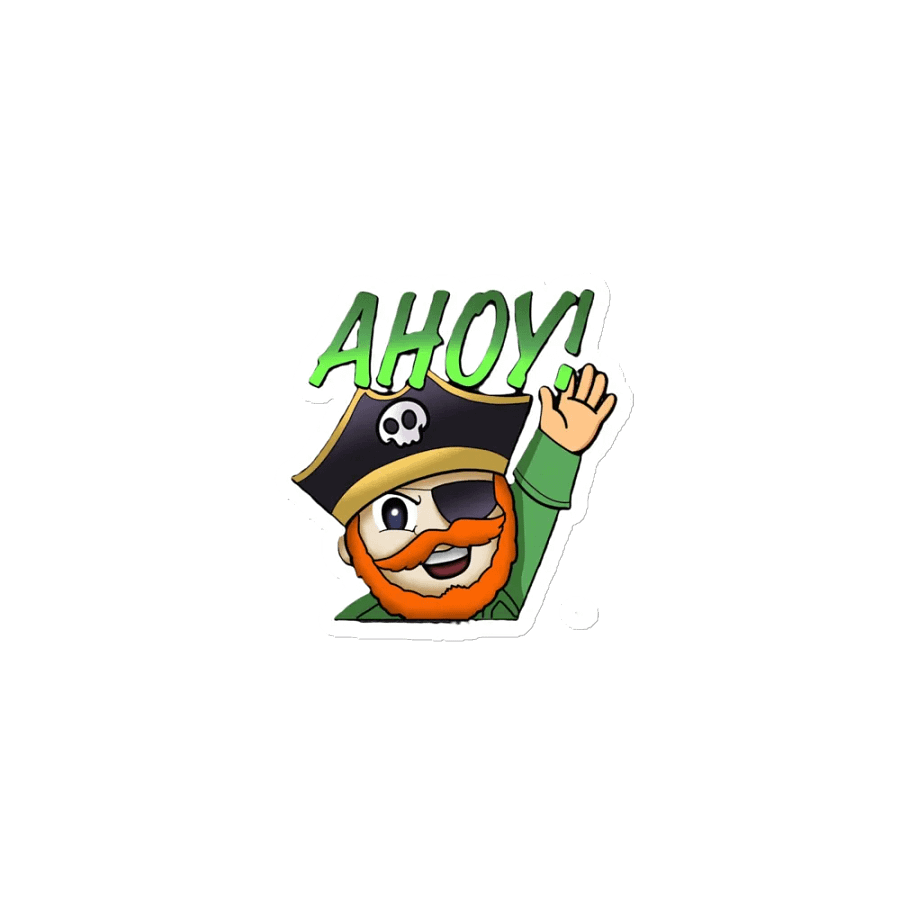Ahoy Emote Magnet product image (1)