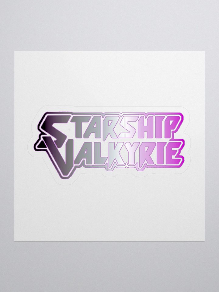 Starship Valkyrie Ace Pride SSV Logo Sticker product image (1)