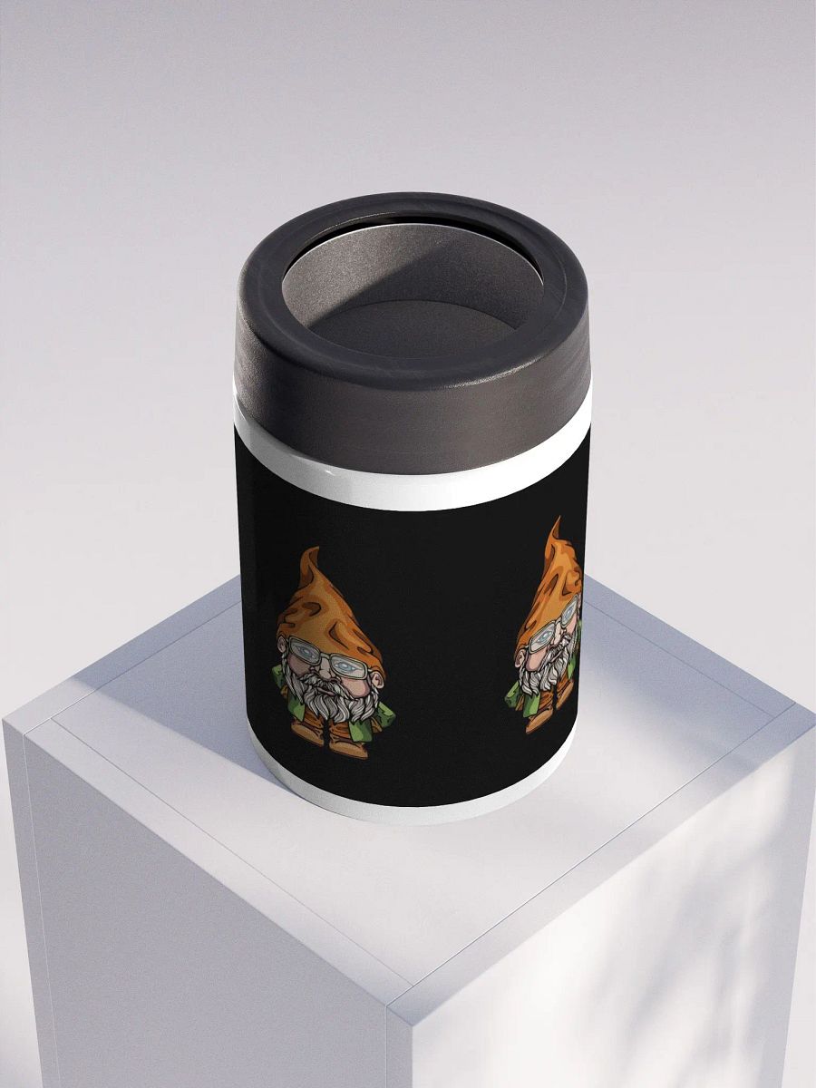 Stainless Steel Double-wall Koozie/Paintbrush Cup - Dark Background. product image (3)