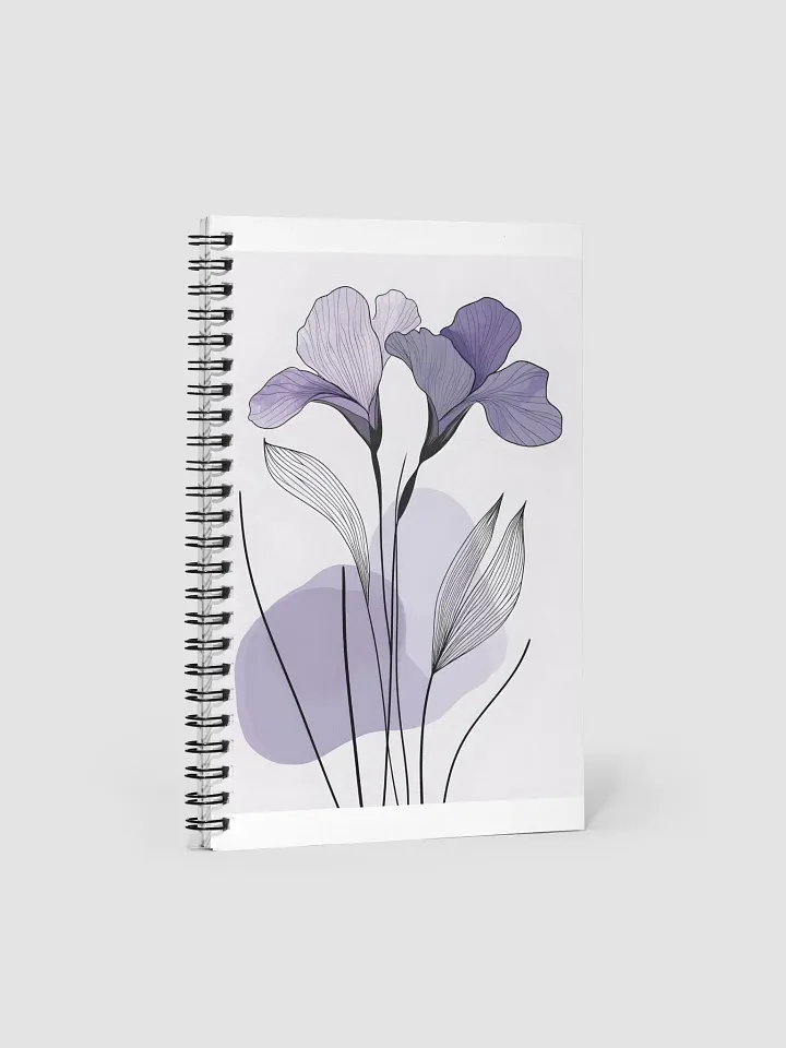 Iris Spiral Notebook product image (1)