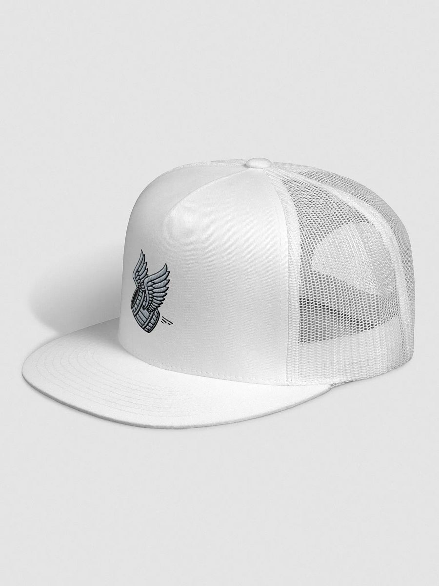 White Trucker Hat product image (2)