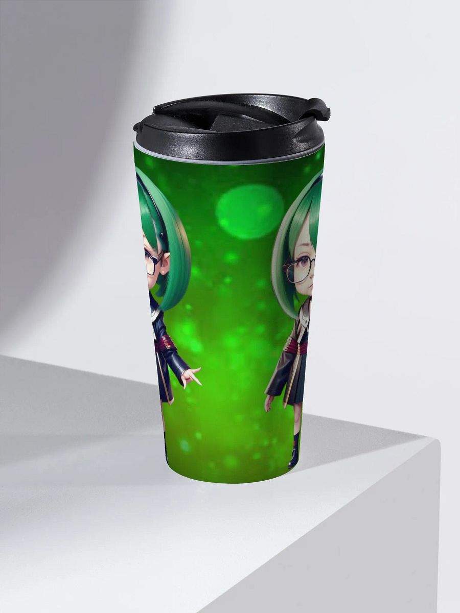 (Green CHIBI) K Stainless Steel Travel Mug product image (2)