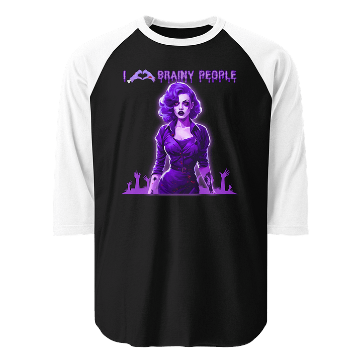 Brainy Love Expression Raglan Tee product image (1)